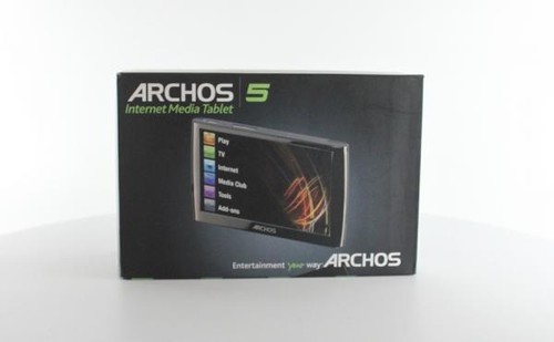 Boxed archos internet media - 5,