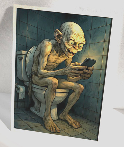 Affiche poster gollum aux - poster,