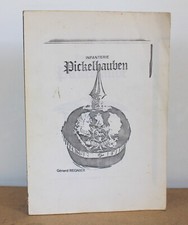 Infanterie Pickelhauben Gérard Regnier 1974 Recueil de casques à pointe