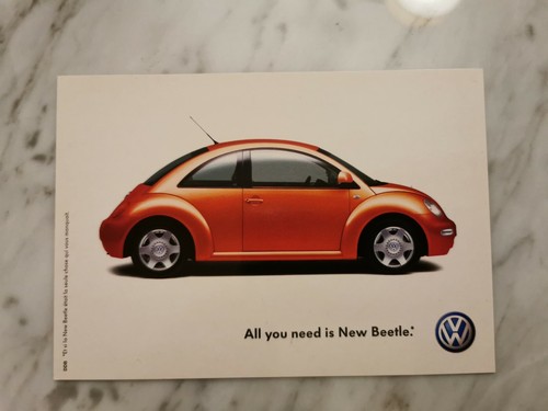 Postcard cartolina vw - cp,