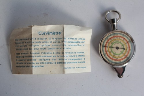 Curvimètre portatif vintage
