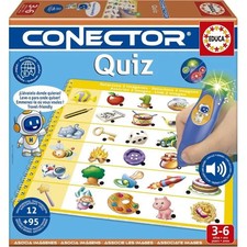 Conector Quiz - Jeu éducatif - EDUCA - 90 questions, 12 themes, format livre ...
