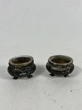 Paire salières vintage - vintage, en