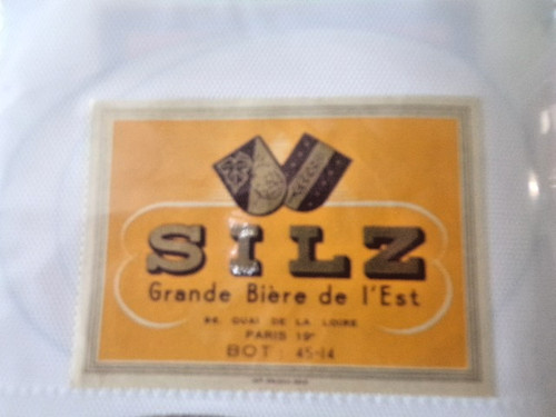 Etiquette ancienne biere - ,