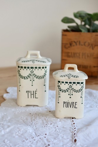 Paire pots anciens en - pots,