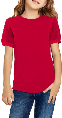 Filles shirts manches - filles, t-shirts