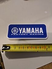 Stickers Autocollant Adhésif Yamaha Bleu L 10 ,5 Cm H 4,5 Cm Polymere Tres...