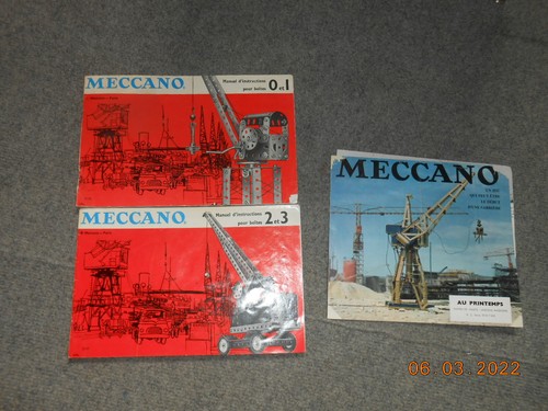 Méccano jouet ancien lot - jouet,