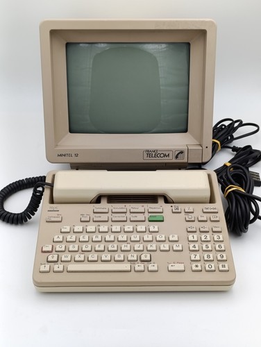 Terminal combiné minitel - terminal,