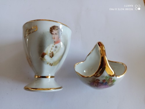 Coquetier porcelaine limoges - coquetier,