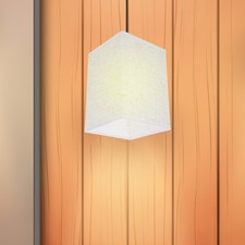  Abat-jour rustique en lin, 2