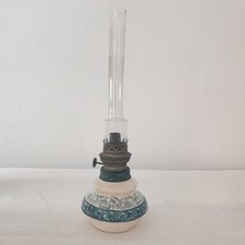 Antique oil lamp by