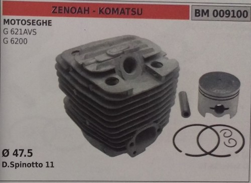Cylindre piston complet - cylindre,