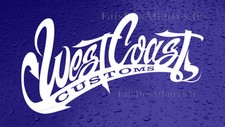 sticker autocollant west coast