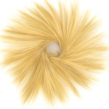 chouchou chignon cheveux blond