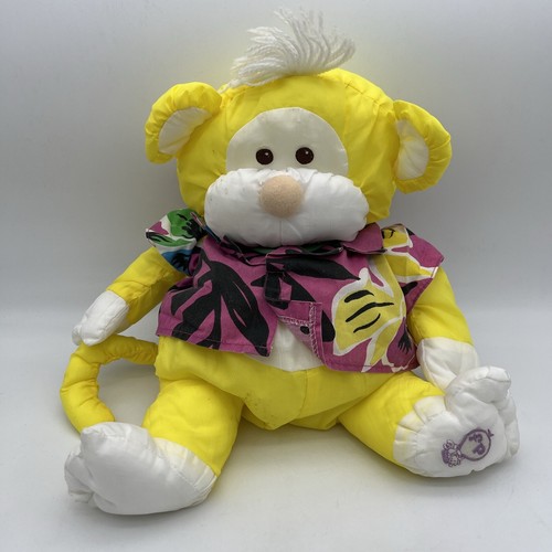 Peluche puffalump singe jaune - singe,