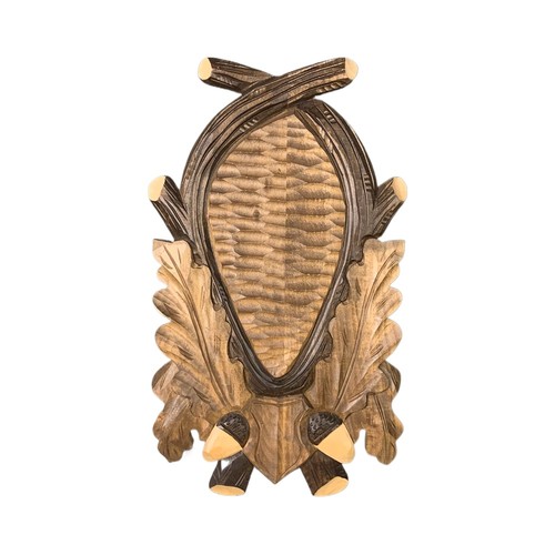 Ecusson bois pour trophée - de,