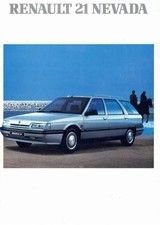 Catalogue brochure Renault 21