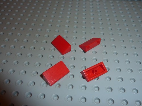 Lego red slope brick 85984 - lego, /