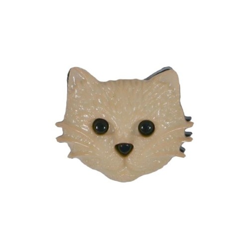 Bouton tête chat - bouton,
