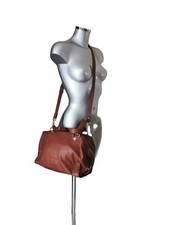 LIU JO - Sac bandoulière ou épaule en cuir marron - Authentique