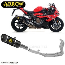 Ligne complete BMW S 1000 RR 2021 2022 ARROW ALU Noir CC RACE-TECH