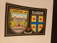 carte postale 2 stickers