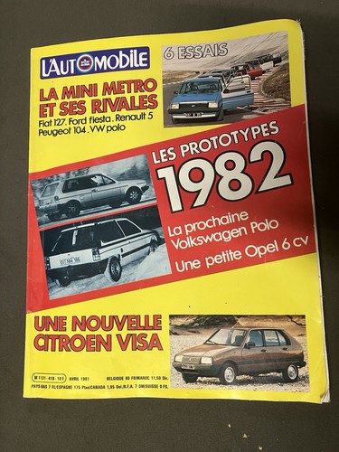 Magazine automobile avril - magazine, l'automobile