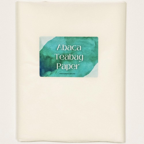 Artist white teabag - teabag, paper