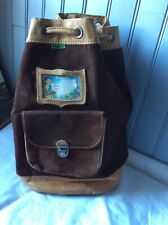 rarissime sac à dos vintage TANN'S daim brun (T/D)*