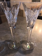 Waterford crystal paire flûte de champagne Millennium