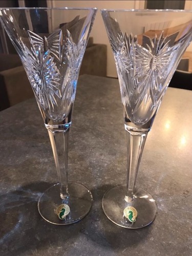 Waterford crystal paire flûte