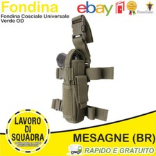 Holster De Cuisse Vert OD Universel Réglable - GFC Tactique