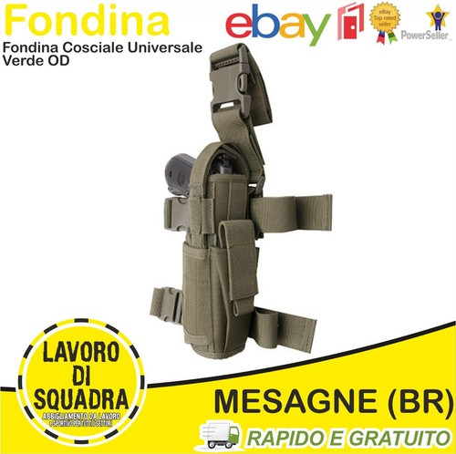 Holster cuisse vert od - cuisse,