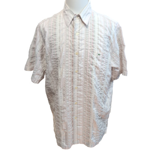 Chemise lacoste 2xl rose - chemise,
