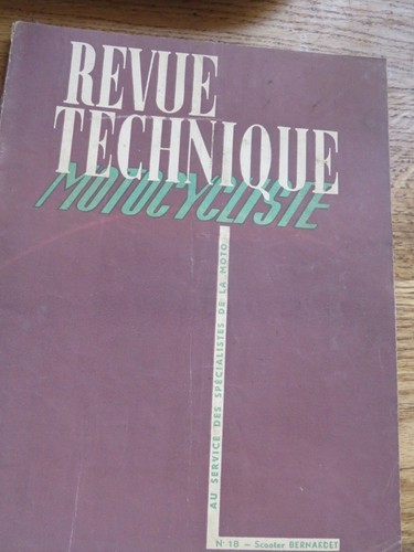 Revue technique motocycliste - technique,