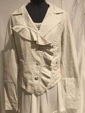 CABI #325 Ruffle Up Ivory