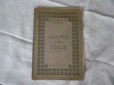 Livre ancien "Jours sur Toile"