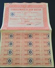 Dixième de part Etablissement