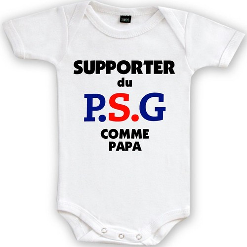 Supporter psg comme papa - psg,