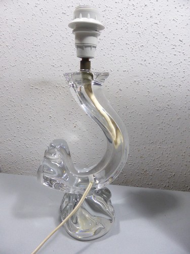 Daum pied lampe en - pied, cristal
