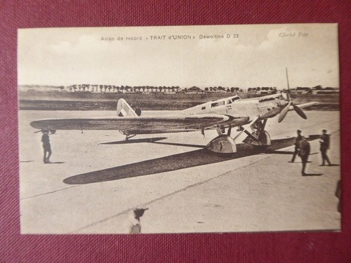 Carte postale avion - carte,