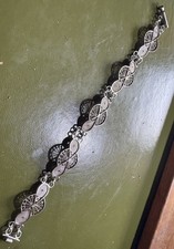 Bracelet Ancien En Argent Filigrane 