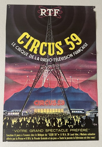 Affiche ancienne cirque