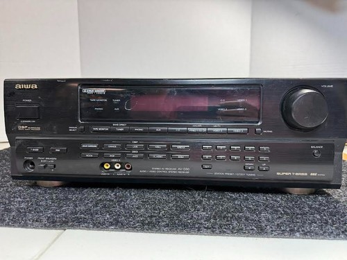 Aiwa d50u v receiver - av-d50u, a/v