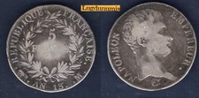 5 Francs Napoléon Empereur An 13 M Toulouse B - Ier Empire, 1804–1814