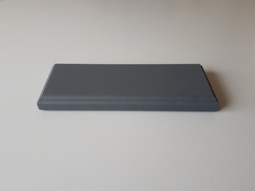 Socle bois peint gris - peint, en