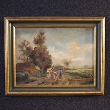 Tableau flamand peinture