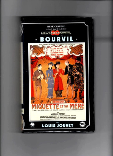Vhs rené chateau miquette - vhs,