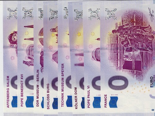 Lot billets touristiques - 8,